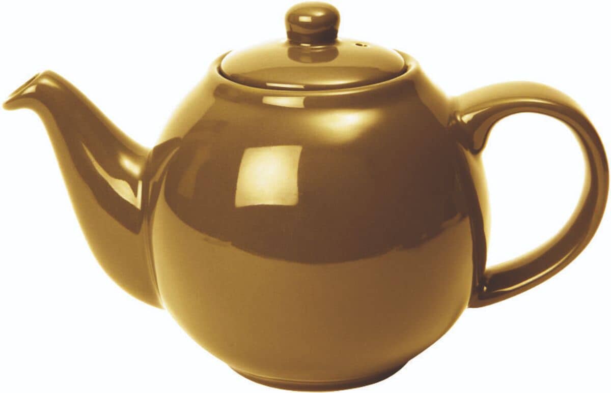 London Pottery Globe 4 Cup Teapot Gold Finish - (84453) - eCookshop