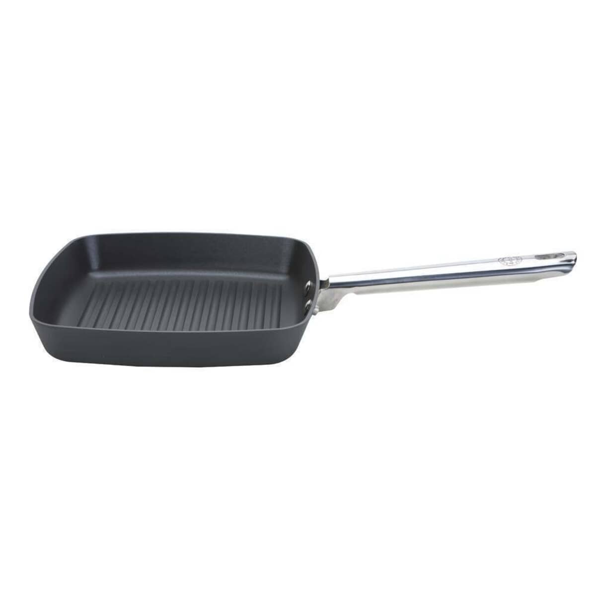 Professional Square Cast Iron Griddle Pan - 25cm