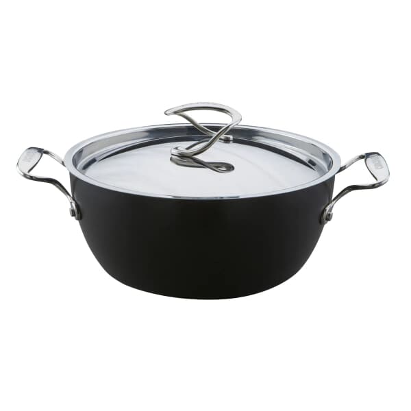 Circulon Style Hard Anodised Chefs Deep Casserole 26cm