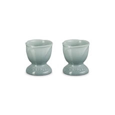 Le Creuset La Jardin Set Of 2 Tulip Egg Cups Sea Salt