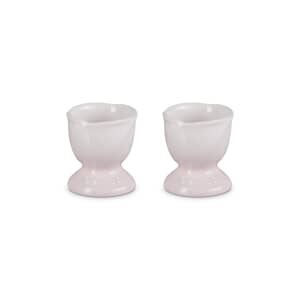 Le Creuset La Jardin Set Of 2 Tulip Egg Cups Shell Pink