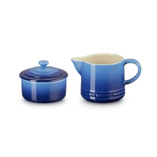 Le Creuset Sugar And Cream Set Azure Blue