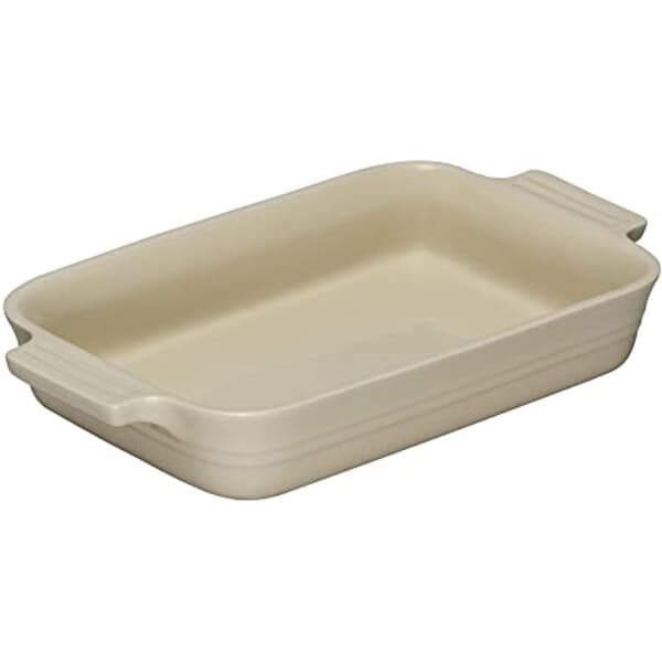 Le Creuset 18cm Rectangular Baking Dish Almond