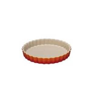Le Creuset 24cm Fluted Flan Dish Volcanic