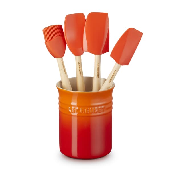 Le Creuset Craft 5 Piece Utensil Set Volcanic