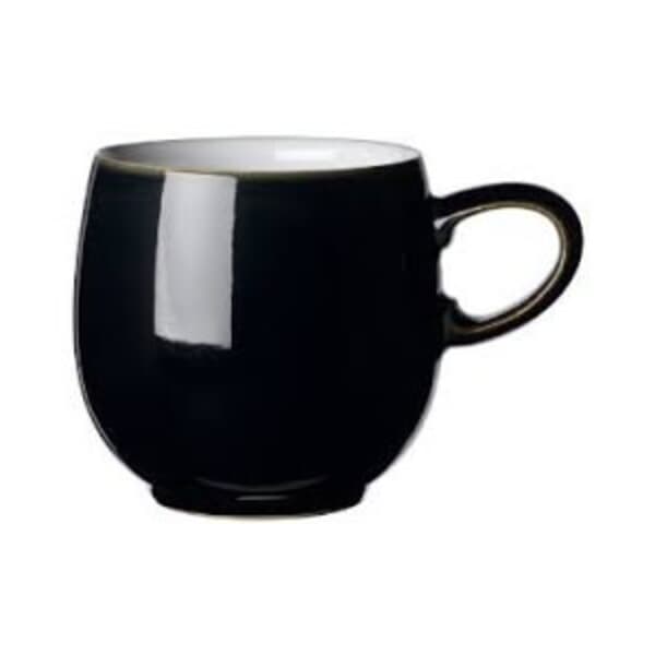 Denby Jet Black Small Curve Mug