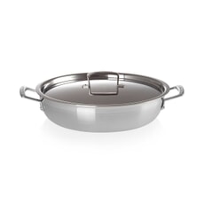 Le Creuset Classic 3-ply Stainless Steel 30cm Non Stick Shallow Casserole