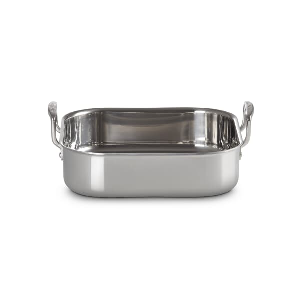 Le Creuset Classic 3-ply Stainless Steel 26cm Square Roaster