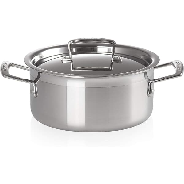 Le Creuset Classic 3-ply Stainless Steel 24cm Casserole