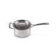 Le Creuset Classic 3-ply Stainless Steel 16cm Saucepan and lid