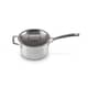 Le Creuset Classic 3-ply Stainless Steel 18cm Saucepan and lid