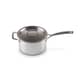 Le Creuset Classic 3-ply Stainless Steel 20cm Saucepan and lid