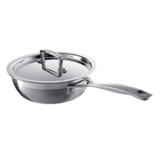 Le Creuset Classic 3-ply Stainless Steel 20cm Chefs Pan