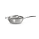 Le Creuset Classic 3-ply Stainless Steel 24cm Non Stick Chefs pan wth lid
