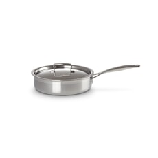 Le Creuset Classic 3-ply Stainless Steel 24cm Saute pan with lid