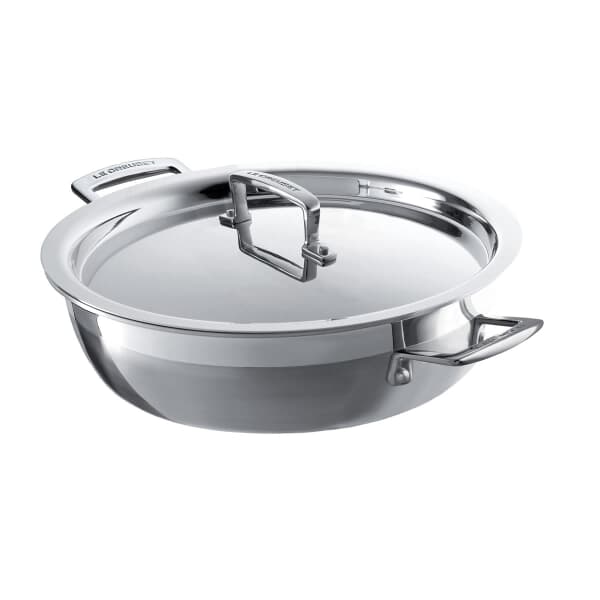 Le Creuset Classic 3-ply Stainless Steel 30cm Mediterranean/Shallow Cassero