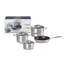 Le Creuset Classic 3-ply Stainless Steel 4 piece Set