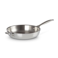 Le Creuset Signature Stainless Steel 28cm Deep Uncoated Frying Pan