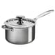 Le Creuset Signature Stainless Steel 16cm Saucepan With Lid