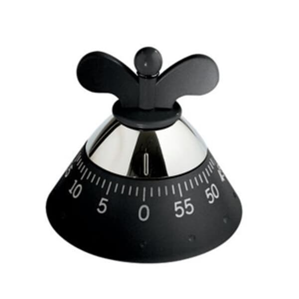 Alessi Michael Graves Kitchen Timer Black
