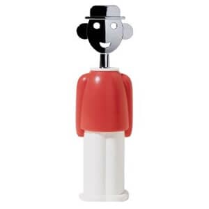 Alessi Alessandro M Corkscrew Red