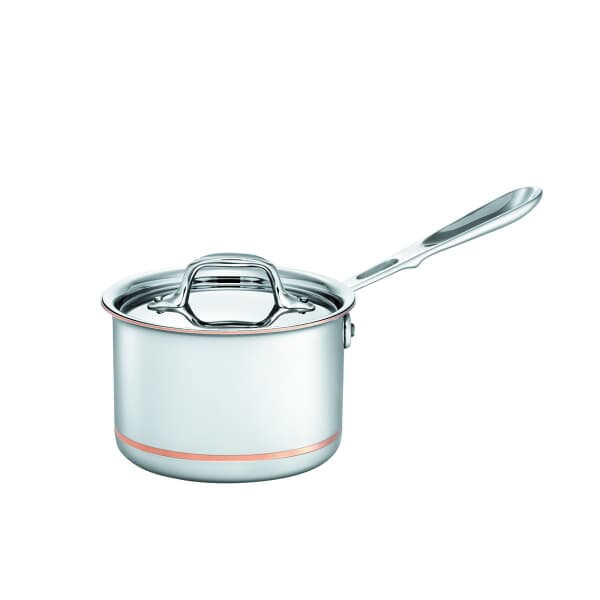 All Clad Copper Core 2Qt Saucepan With Lid