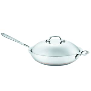 All Clad Copper Core Chefs Pan With Lid