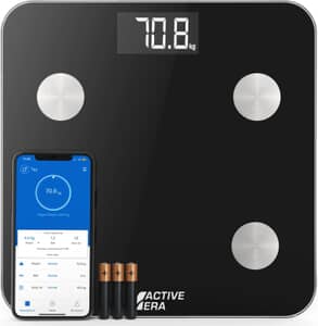 Active Era Smart Bathroom Scales Black