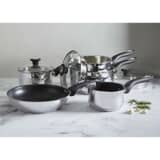 Simply Home 5 Piece Stainless Steel Pan Set