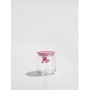 Alessi Gianni Glass Jar Small Pink