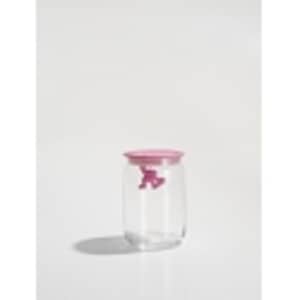 Alessi Gianni Glass Jar Medium Pink