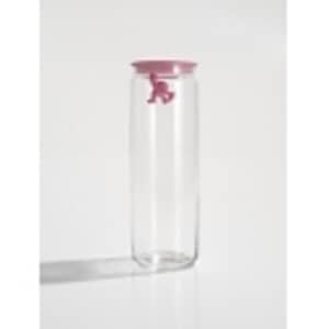 Alessi Gianni Glass Jar Spaghetti Pink