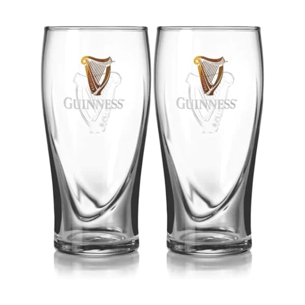 Guinness Gravity Pint Glass Twin Pack