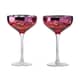 Artland Set of 2 Bloom Champagne Saucers