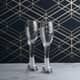 Anton Studio Designs Set of 2 Manhattan Champagne Flutes