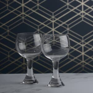 Anton Studio Designs Set of 2 Manhattan Gin Glasses