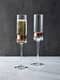 Anton Studio Designs Set of 2 SoHo Champagne Flutes Bronze