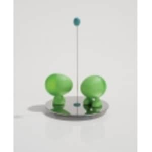 Alessi Lilliput Salt And Pepper Set Green