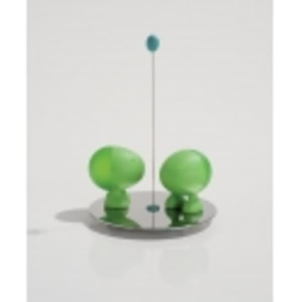Alessi Lilliput Salt And Pepper Set Green