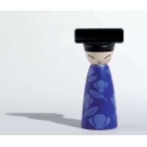 Alessi Queen Chin Salt/pepper Grinder Blue