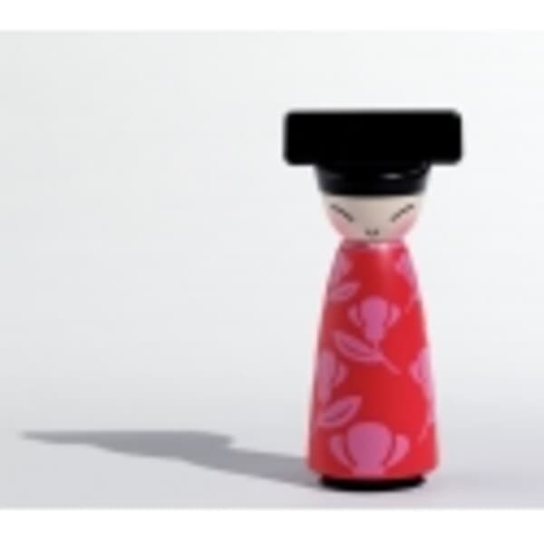 Alessi Queen Chin Salt/pepper Grinder Red