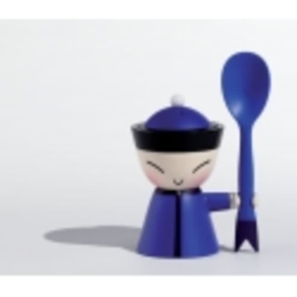 Alessi Mr Chin Egg Cup Blue