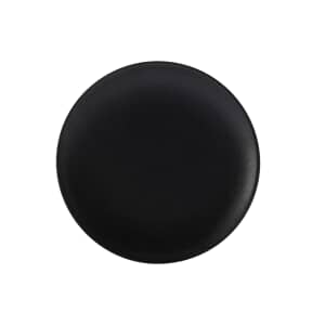 Maxwell and Williams Caviar Coupe 20cm Plate Black