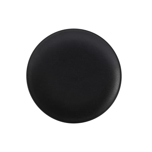 Maxwell and Williams Caviar Coupe 27.5cm Plate Black
