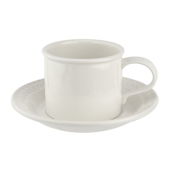 Botanic Garden Harmony Breakfast Cup And Saucer White