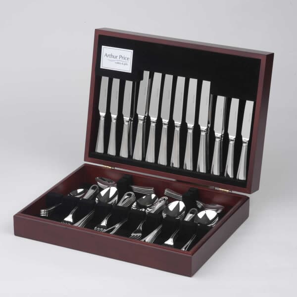 Arthur Price Cutlery Bead 25yr Silver Plate 44 piece canteen