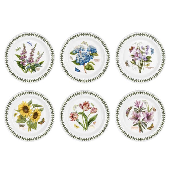 Portmeirion Botanic Garden - Dinner Plates Set Of 6