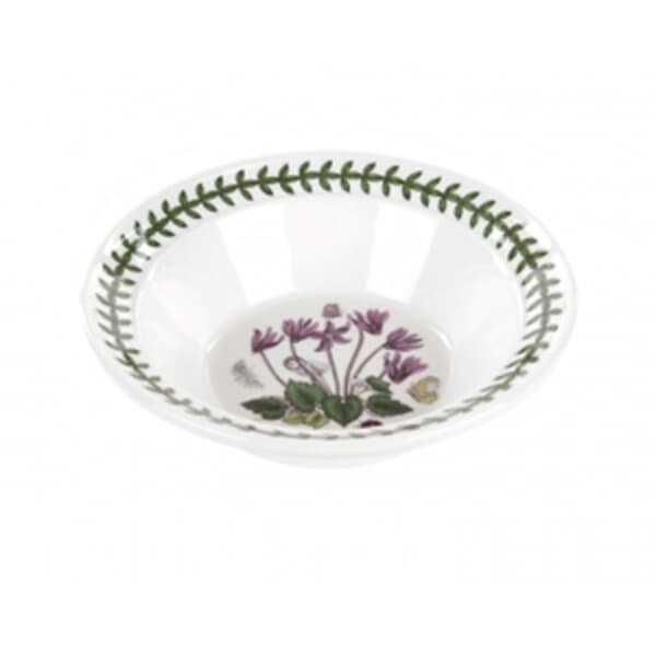 Portmeirion Botanic Garden - Oatmeal Bowl Cyclamen Motif