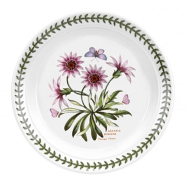 Portmeirion Botanic Garden - 8inch Dessert Plate Treasure Flower Motif