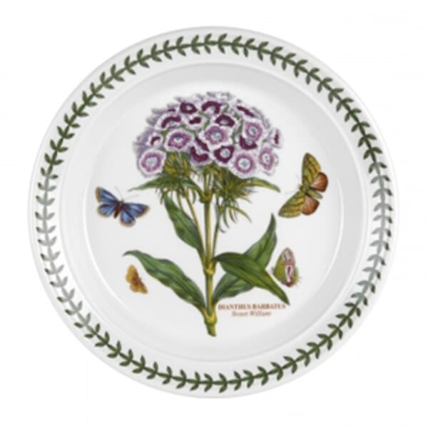 Portmeirion Botanic Garden - 8inch Dessert Plate Sweet William Motif